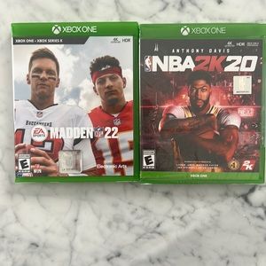 NWT Set of 2 XBOX ONE Games
